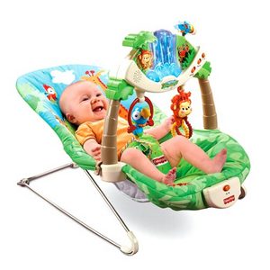 Кресло-шезлонг Fisher-Price "Тропический лес"