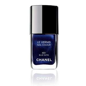 Chanel Blue Satin