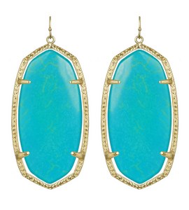 Kendra Scott Danielle Earrings in Turquoise