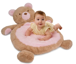 Bestever Pink Bear Baby Mat