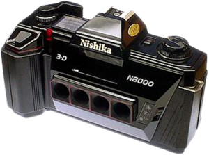 Nishika N8000 35mm 3-D CAMERA