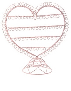 ASOS Heart Shaped Wire Earrings Holder