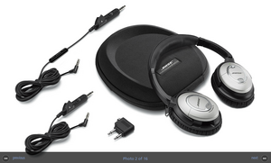 BOSE QuietComfort 15 Acoustic Noise Cancelling headphones