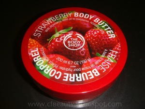 The Body Shop strawberry body butter