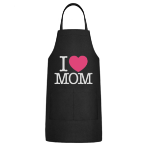 Фартук на кухню I love MOM!