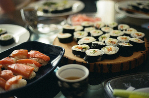 big sushi set