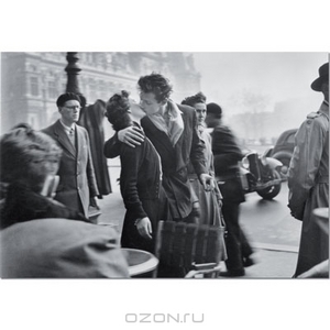 Поцелуй (Robert Doisneau). Пазл, 1000 элементов