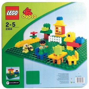 LEGO 2304 DUPLO: основа для лего зеленая