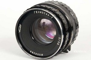 Гелиос 44-7 +  адаптер М42 Canon EOS