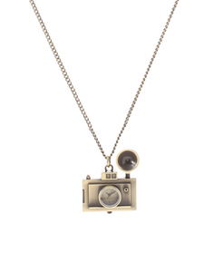 ASOS Vintage Style Camera Pendant Watch