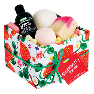 Подарочный набор Lush "Strawberry Picnic"