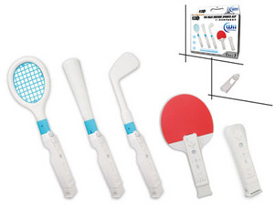 Набор насадок Wii Max Motion Sports Kit