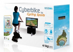 Игра Cyberbike Cicling Sports + Аксессуар Велотренажер