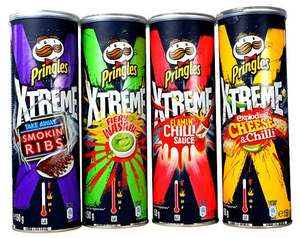 Pringles  xtreme  blazing BBQ