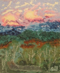 очень приятно погулять в пять утра и встретить рассвет