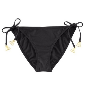 H&M black bikini bottoms