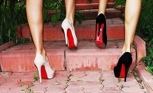 Туфли с красной подошвой