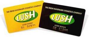 Lush gift card