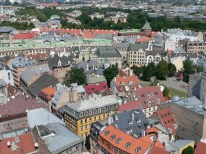 крыши старой Риги (Латвия)
