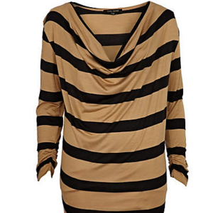 stripe slinky dress