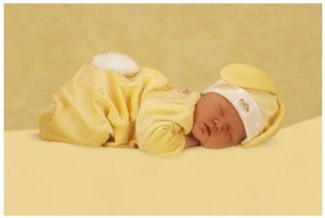 Здоровенькую  девочку