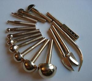 Бульки для изготовления цветов из ткани с паяльником