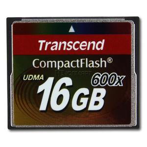 Compact Flash 16Gb 600x Transcend