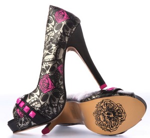 Iron Fist Muerte Punk Princess Platform Heel VEGAN 7