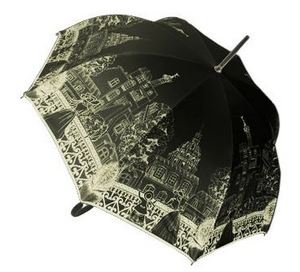 зонт, Paris Dome Noir Umbrella by Guy De Jean