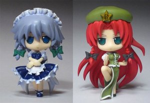 Toho Super Deformed Series #04 Hong Meirin + Sakuya Izayoi