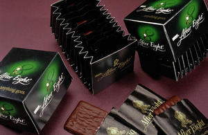 After eight мятный шоколад