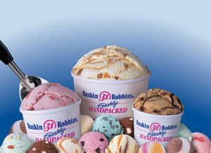 Мороженое в Baskin Robbins