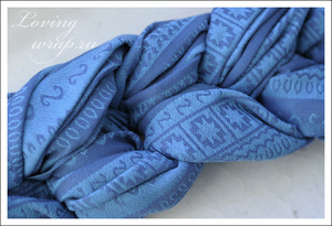 Слинг-шарф Ellevill Zara Blueberry, 4,7 м