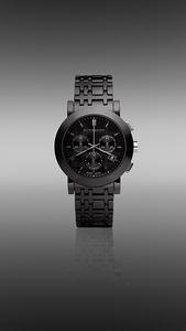 Burberry Ceramic Chronograph Watch