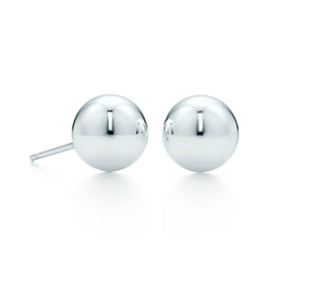 Tiffany Beads earrings (Diameter 8 mm)