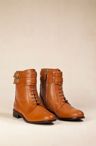 Lace-up ankle boots Massimo Dutti