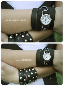 double-wrap leather watches