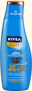 Лосьон солнцезащитный Nivea Sun Активатор загара SPF 20