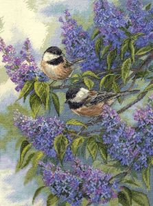 Chickadees and Lilacs Dimensions