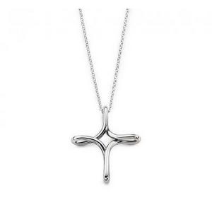 Tiffany Elsa Peretti Infinity Cross Pendant