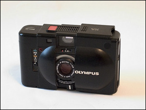 Olympus XA 35mm compact camera