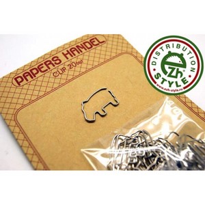 Скрепки фигурные "Бегемотик"