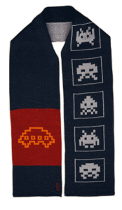 Space Invaders Scarf