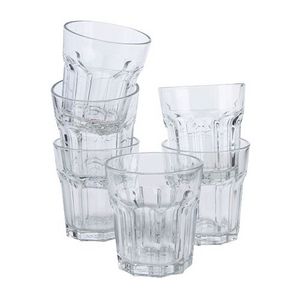 Стаканы ПОКАЛ, прозрачное стекло