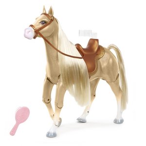 Лошадка Золотистая для кукол Moxie Horse Riding Club Horse Sheba Артикул 509967 MGA Entertainment