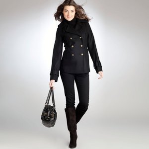 Бушлат темно-синего цвета