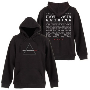 Lyric Hoodie. Thirty Seconds to Mars