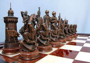 Шахматы в виде человечков