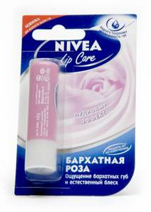 Гигиеническая помада Nivea Бархатная роза