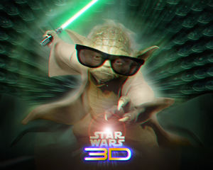 В кино на Star Wars в 3D